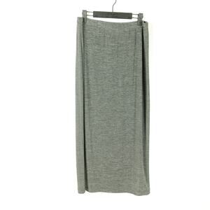 Chicos Maxi Skirt Womens SZ 2 US L/12 Pull On Stretch Preppy Academic Career